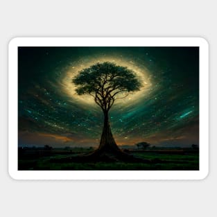 Tree Of Life Unwind Art Work / The Tree Of Life Design Sticker